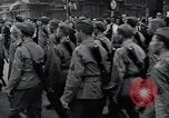 Image of Czech soldiers march Prague Czechoslovakia, 1945, second 60 stock footage video 65675046381