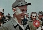 Image of German soldiers at end of World War 2 in Europe Czechoslovakia, 1945, second 61 stock footage video 65675046385