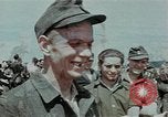 Image of German soldiers at end of World War 2 in Europe Czechoslovakia, 1945, second 62 stock footage video 65675046385