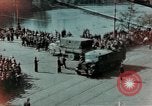 Image of Russian troops Prague Czechoslovakia, 1945, second 1 stock footage video 65675046387