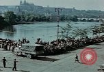 Image of Russian troops Prague Czechoslovakia, 1945, second 19 stock footage video 65675046387