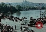 Image of Russian troops Prague Czechoslovakia, 1945, second 21 stock footage video 65675046387