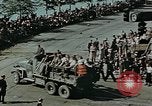 Image of Russian troops Prague Czechoslovakia, 1945, second 31 stock footage video 65675046387