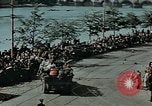 Image of Russian troops Prague Czechoslovakia, 1945, second 35 stock footage video 65675046387