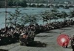Image of Russian troops Prague Czechoslovakia, 1945, second 36 stock footage video 65675046387