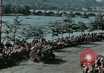 Image of Russian troops Prague Czechoslovakia, 1945, second 38 stock footage video 65675046387
