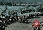 Image of Russian troops Prague Czechoslovakia, 1945, second 40 stock footage video 65675046387