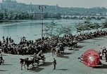 Image of Russian troops Prague Czechoslovakia, 1945, second 53 stock footage video 65675046387