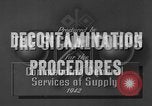 Image of Decontamination Procedure United States USA, 1942, second 13 stock footage video 65675046402