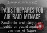Image of training against air raid Paris France, 1935, second 6 stock footage video 65675046407