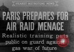 Image of training against air raid Paris France, 1935, second 8 stock footage video 65675046407