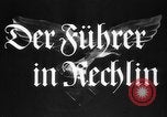 Standbild Adolf Hitler Rechlin Deutschland, 1938, aus Sekunde 6 historischem Filmmaterial Videoclip 65675046408