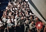 Image of USS Bayfield Pacific Theater, 1945, second 27 stock footage video 65675046438