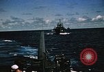 Image of USS Bayfield Pacific Ocean, 1945, second 52 stock footage video 65675046440