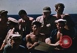 Image of USS Bayfield Pacific Ocean, 1945, second 29 stock footage video 65675046442