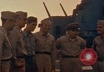 Image of U.S. Aircraft Carrier Pacific Ocean, 1945, second 55 stock footage video 65675046448