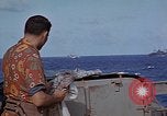 Standbild US-Angriff Transportschiff Pacific Theater, 1945, aus Sekunde 42 historischem Filmmaterial Videoclip 65675046454