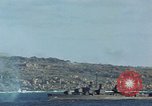 Standbild Bombardierung Iwo Jima, 1945, aus Sekunde 36 historischem Filmmaterial Videoclip 65675046456