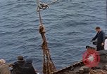 Standbild Bombardierung auf der Insel Iwo Jima, 1945, aus Sekunde 55 historischem Filmmaterial Videoclip 65675046459