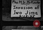 Image of D Day on Iwo Jima Iwo Jima, 1945, second 1 stock footage video 65675046463