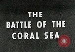 Image Bataille de mer de corail Océan Pacifique, 1942, de la seconde 22 séquences d'archives historiques vidéo 65675046472