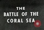 Image Bataille de mer de corail Océan Pacifique, 1942, de la seconde 24 séquences d'archives historiques vidéo 65675046472