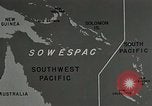 Image film de formation à propos de la bataille de la mer de Corail Océan Pacifique, 1950, de la seconde 8 séquences d'archives historiques vidéo 65675046473