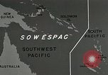 Image film de formation à propos de la bataille de la mer de Corail Océan Pacifique, 1950, de la seconde 14 séquences d'archives historiques vidéo 65675046473