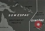 Image film de formation à propos de la bataille de la mer de Corail Océan Pacifique, 1950, de la seconde 23 séquences d'archives historiques vidéo 65675046473