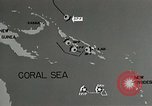 Image of Training film about Battle of Coral Sea Pacific Ocean, 1950, second 49 stock footage video 65675046474