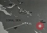 Image film de formation à propos de la bataille de la mer de corail Océan Pacifique, 1942, de la seconde 5 séquences d'archives historiques vidéo 65675046475