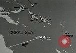 Image film de formation à propos de la bataille de la mer de corail Océan Pacifique, 1942, de la seconde 6 séquences d'archives historiques vidéo 65675046475