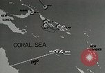 Image film de formation à propos de la bataille de la mer de corail Océan Pacifique, 1942, de la seconde 7 séquences d'archives historiques vidéo 65675046475