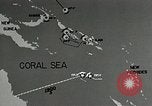 Image film de formation à propos de la bataille de la mer de corail Océan Pacifique, 1942, de la seconde 8 séquences d'archives historiques vidéo 65675046475