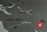 Image film de formation à propos de la bataille de la mer de corail Océan Pacifique, 1942, de la seconde 9 séquences d'archives historiques vidéo 65675046475