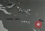 Image film de formation à propos de la bataille de la mer de corail Océan Pacifique, 1942, de la seconde 10 séquences d'archives historiques vidéo 65675046475