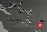 Image film de formation à propos de la bataille de la mer de corail Océan Pacifique, 1942, de la seconde 11 séquences d'archives historiques vidéo 65675046475
