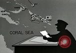 Image film de formation à propos de la bataille de la mer de corail Océan Pacifique, 1942, de la seconde 16 séquences d'archives historiques vidéo 65675046475