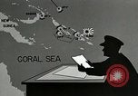 Image film de formation à propos de la bataille de la mer de corail Océan Pacifique, 1942, de la seconde 20 séquences d'archives historiques vidéo 65675046475