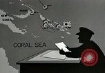 Image film de formation à propos de la bataille de la mer de corail Océan Pacifique, 1942, de la seconde 23 séquences d'archives historiques vidéo 65675046475