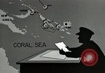 Image film de formation à propos de la bataille de la mer de corail Océan Pacifique, 1942, de la seconde 25 séquences d'archives historiques vidéo 65675046475