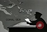 Image film de formation à propos de la bataille de la mer de corail Océan Pacifique, 1942, de la seconde 28 séquences d'archives historiques vidéo 65675046475