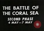 Image film de formation à propos de la bataille de la mer de corail Océan Pacifique, 1950, de la seconde 8 séquences d'archives historiques vidéo 65675046476