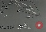 Image film de formation à propos de la bataille de la mer de corail Océan Pacifique, 1950, de la seconde 29 séquences d'archives historiques vidéo 65675046477