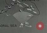 Image film de formation à propos de la bataille de la mer de corail Océan Pacifique, 1950, de la seconde 31 séquences d'archives historiques vidéo 65675046477