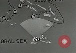 Image film de formation à propos de la bataille de la mer de corail Océan Pacifique, 1950, de la seconde 33 séquences d'archives historiques vidéo 65675046477