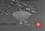Image film de formation à propos de la bataille de la mer de corail Océan Pacifique, 1950, de la seconde 35 séquences d'archives historiques vidéo 65675046477