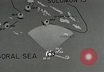 Image film de formation à propos de la bataille de la mer de corail Océan Pacifique, 1950, de la seconde 37 séquences d'archives historiques vidéo 65675046477