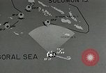 Image film de formation à propos de la bataille de la mer de corail Océan Pacifique, 1950, de la seconde 38 séquences d'archives historiques vidéo 65675046477
