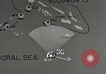 Image film de formation à propos de la bataille de la mer de corail Océan Pacifique, 1950, de la seconde 39 séquences d'archives historiques vidéo 65675046477